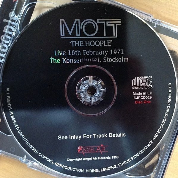 Mott The Hoople - All The Way From Stockholm To Philadelphia-Live 71/72 (2CD)