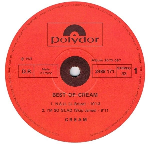 Cream - Best Of Cream (2LP)
