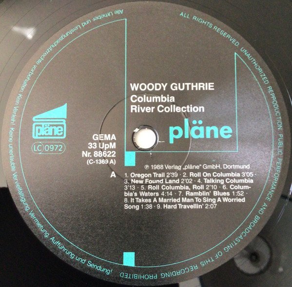 Woody Guthrie - Columbia River Collection (LP)