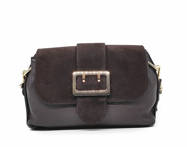 Czekoladowa listonoszka z klamrą