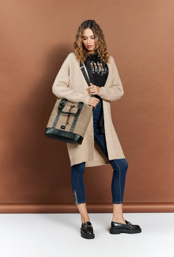 Sportowy shopper Monnari