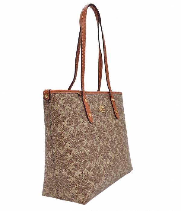 Torebka Shopper GUANCHI brązowa nowość