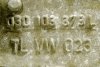 GŁOWICA VW GOLF III 1H1 94 1.4 ABD 030103373L FV