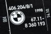 SIŁOWNIK ZAMKA KLAPY TYŁ BMW 5 E39 98