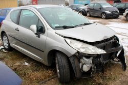 Drzwi przód prawe Peugeot 207 2006 Hatchback 3-drzwi (kod lakieru: ETS)