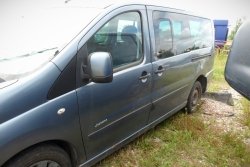 Szyba drzwi przód lewa Citroen Jumpy II 2007 Bus 