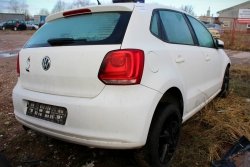 _Zderzak tył VW Polo 6R 2012 Hatchback 5-drzwi (LB9A)