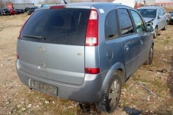 Klapa Bagażnika Tył Opel Meriva A 2003 1.6i Minivan (goła klapa bez osprzętu) [duże wgniecenie pod klamką]