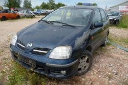 Błotnik przód lewy Nissan Almera Tino 2005 Minivan (kod lakieru: BW9)
