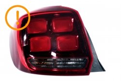 Lampa tył lewa Dacia Sandero Stepway II B8 Lift 2019 Suv