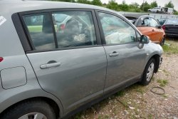 Zamek drzwi przód prawy Nissan Tiida C11 2008 Hatchback 5-drzwi