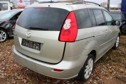 Klapa bagażnika tył Mazda 5 CR 2006 Van