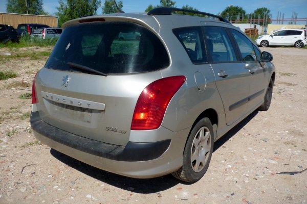 Komputer sterownik silnika + stacyjka Peugeot 308 I SW 2009 (2007-2011) 1.6HDI 9HX Kombi