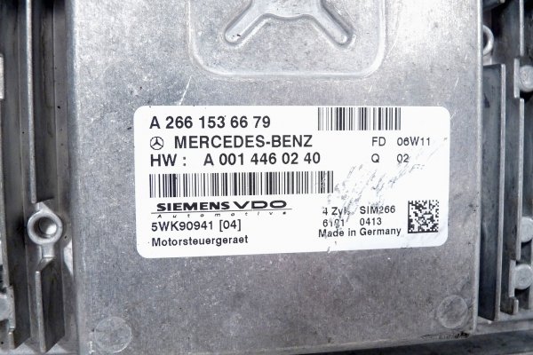 Komputer sterownik silnika Mercedes B-Klasa W245 2006 2.0i