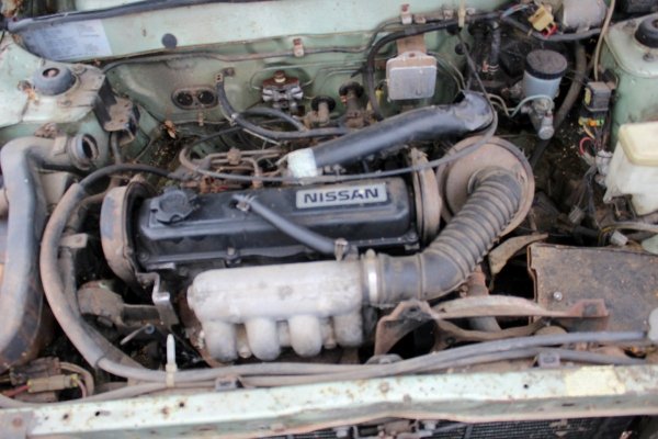 Silnik Nissan Sunny B11 1986 1.7D CD17