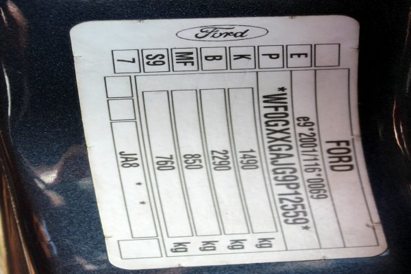 _Reflektor lewy Ford Fiesta MK7 2009 1.4i Hatchback 3-drzwi