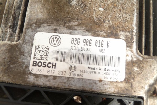 Komputer sterownik silnika Skoda Octavia II 1Z 2006 1.9TDI BKC Liftback