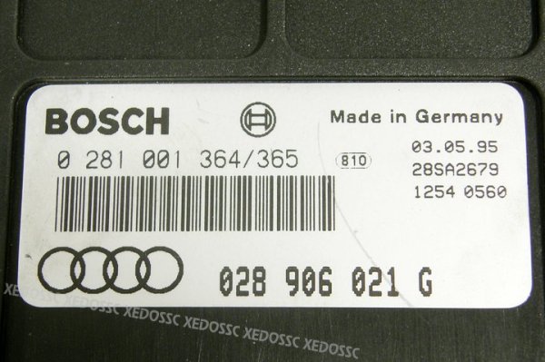 KOMPUTER SILNIKA ZESTAW AUDI A4 B5 1.9 028906021G