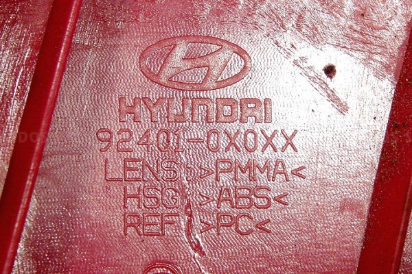 Lampa tył lewa Hyundai i10 PA 2010 5D