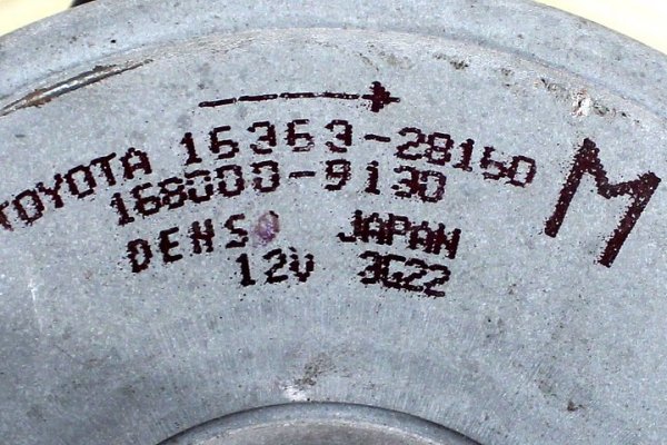WENTYLATOR WODY TOYOTA RAV4 05 2.0D4D 168000-9130