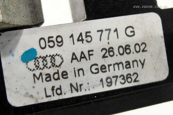 PODSTAWA FILTRA OLEJU AUDI A6 C5 2.5TDI 059115405G