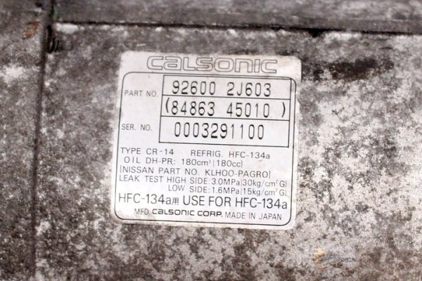 SPRĘŻARKA KLIMATYZACJI NISSAN PRIMERA P11 2,0 TD