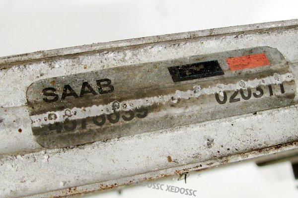 Intercooler chłodnica powietrza Saab 9-5 2001 2.3T