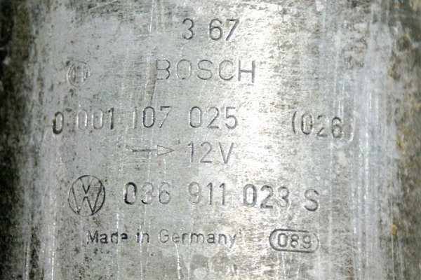 ROZRUSZNIK VW GOLF III 1H1 93 1.4 8V 036911023S
