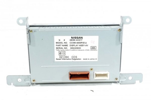 WYŚWIETLACZ KOMPUTERA NISSAN PRIMERA P12 03 1.8