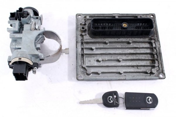 Komputer silnika stacyjka Mazda 2 DY 2007 1.4i
