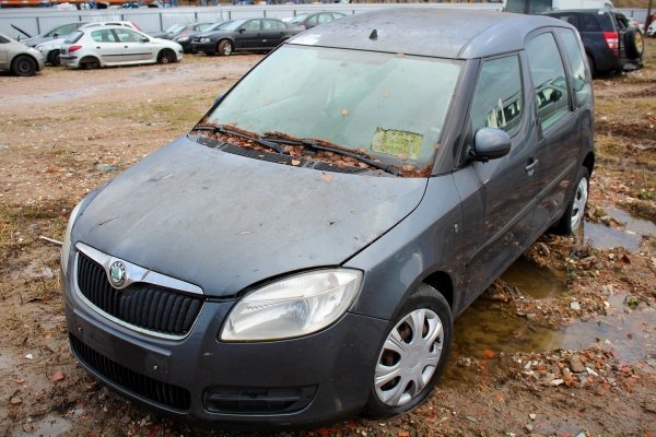 Pas przód + chłodnice + wentylator Skoda Roomster 5J 2007 (2006-2010)  1.4TDI BNV