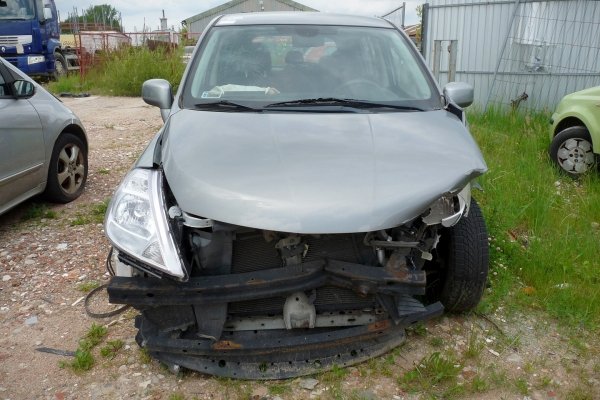 Drzwi przód lewe Nissan Tiida C11 2008  Hatchback 5-drzwi (kod lakieru: K36)