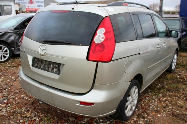 Fotele 2 rząd Mazda 5 CR 2006 Van