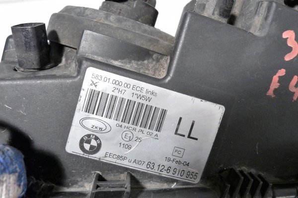 Reflektor lewy BMW 3 E46 2001-2005 lift Kombi