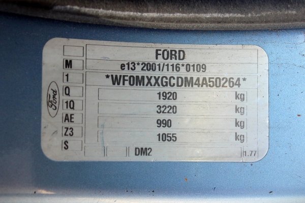 Ford Focus C-MAX 2004 1.6TDCI Minivan [B]