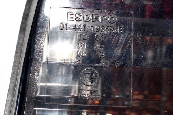 LAMPA TYŁ - LEWA - PRAWA - VW - GOLF IV - ZDJĘCIE 4