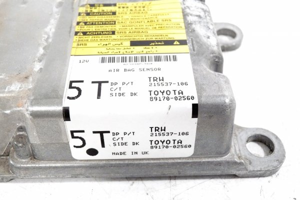 Sensor airbag Toyota Auris E15 2008 Hatchback 5-drzwi