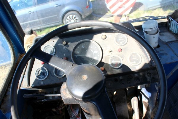 Dźwig żuraw samochodowy IFA ADK-125 1985 9.8D