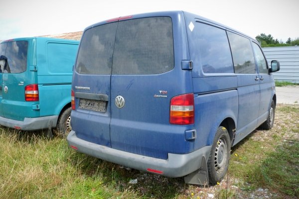 Drzwi skrzydełkowe tył prawe VW Transporter T5 2004 Bus (kod lakieru: LL5M)
