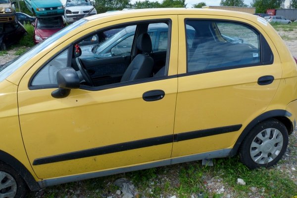Szyba drzwi przód lewa Chevrolet Matiz M200  2005 Hatchback 5-drzwi 