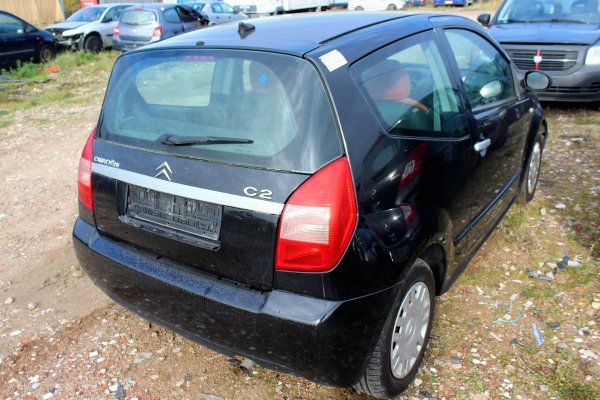 Zderzak tył Citroen C2 2005 Hatchback 3-drzwi