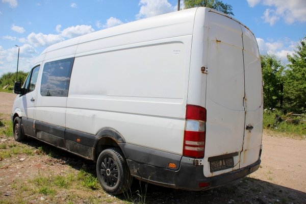 Wygłuszenie maski Mercedes Sprinter W906 2008 2.2CDI 646986 Bus