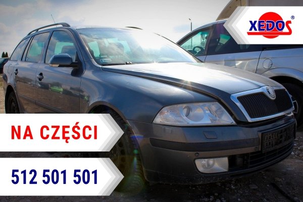 Klapa bagażnika tył Skoda Octavia II 1Z 2008 Kombi