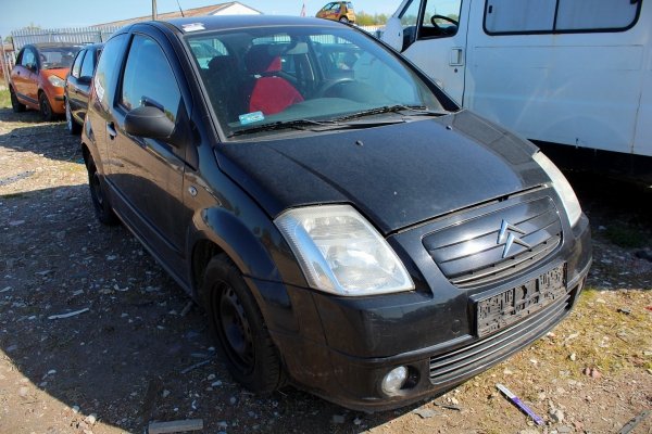 _Błotnik Przód Lewy Citroen C2 2006 1.4HDI Hatchback 3-drzwi [rysy, delikatne wgniecenia]