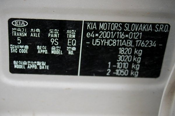 Kia Ceed I Lift ED 2011 1.4i G4FA Kombi  