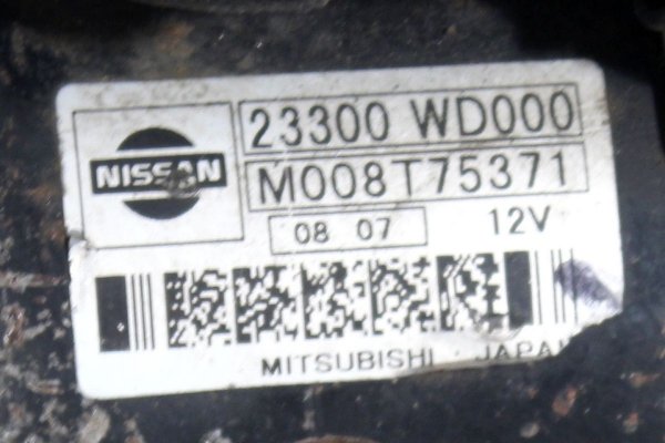 Rozrusznik Nissan Almera N16 2000-2006 2.2DI (2.2kW, 11 zębów)