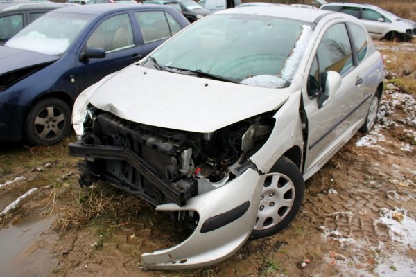 Sanki silnika Peugeot 207 2006 1.4i KFU Hatchback 3-drzwi
