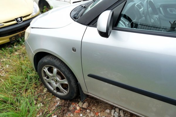 Fotel prawy pasażera Skoda Roomster 5J 2007 (2006-2010) 