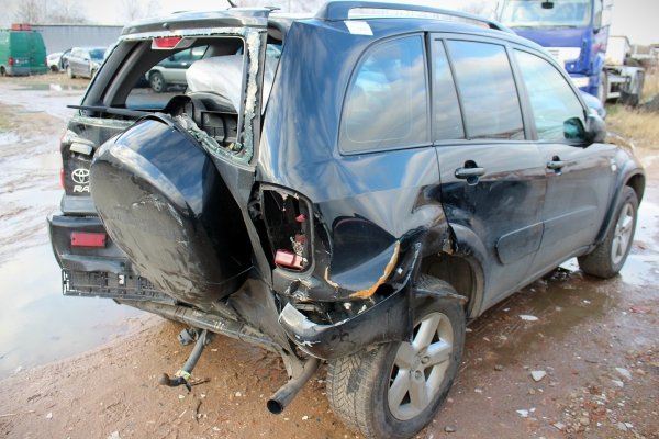 Szyba karoseryjna tył prawa Toyota Rav4 II XA20 Lift 2004 Suv 5-drzwi