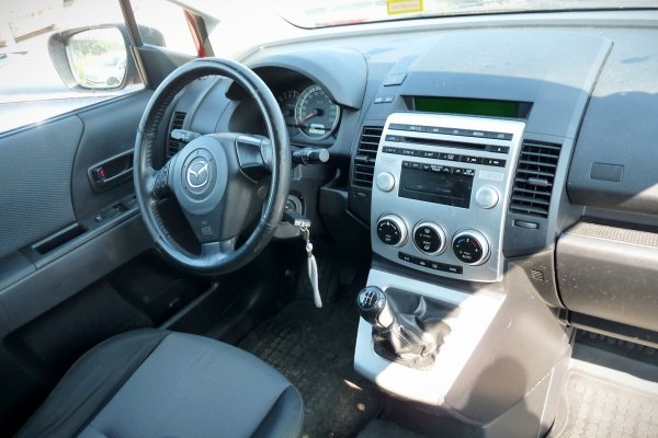 Lusterko lewe Mazda 5 CR 2006 Van (5-pin, A3E)